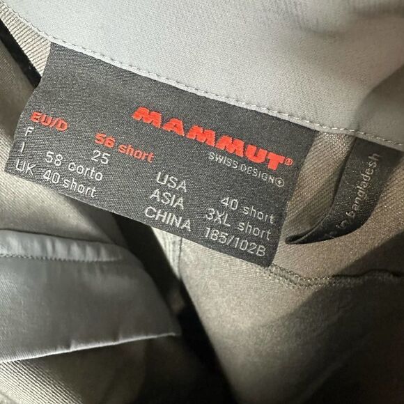 Mammut Grey Softech Pants EUC Men’s 40 x 30 - Picture 4 of 12
